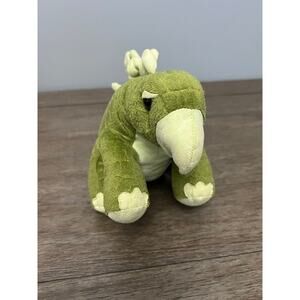 Animal Adventure Green Stegosaurus Dinosaur Plush with Spikes‎ 14"